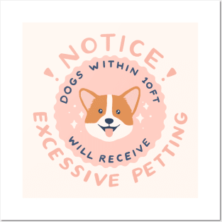 NOTICE: Dog Petter Posters and Art